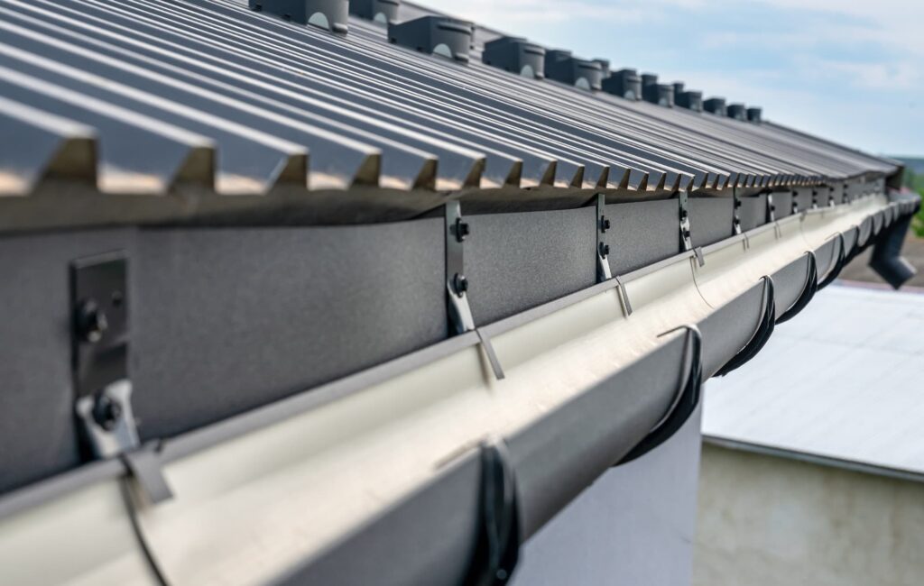 Custom gutter installation