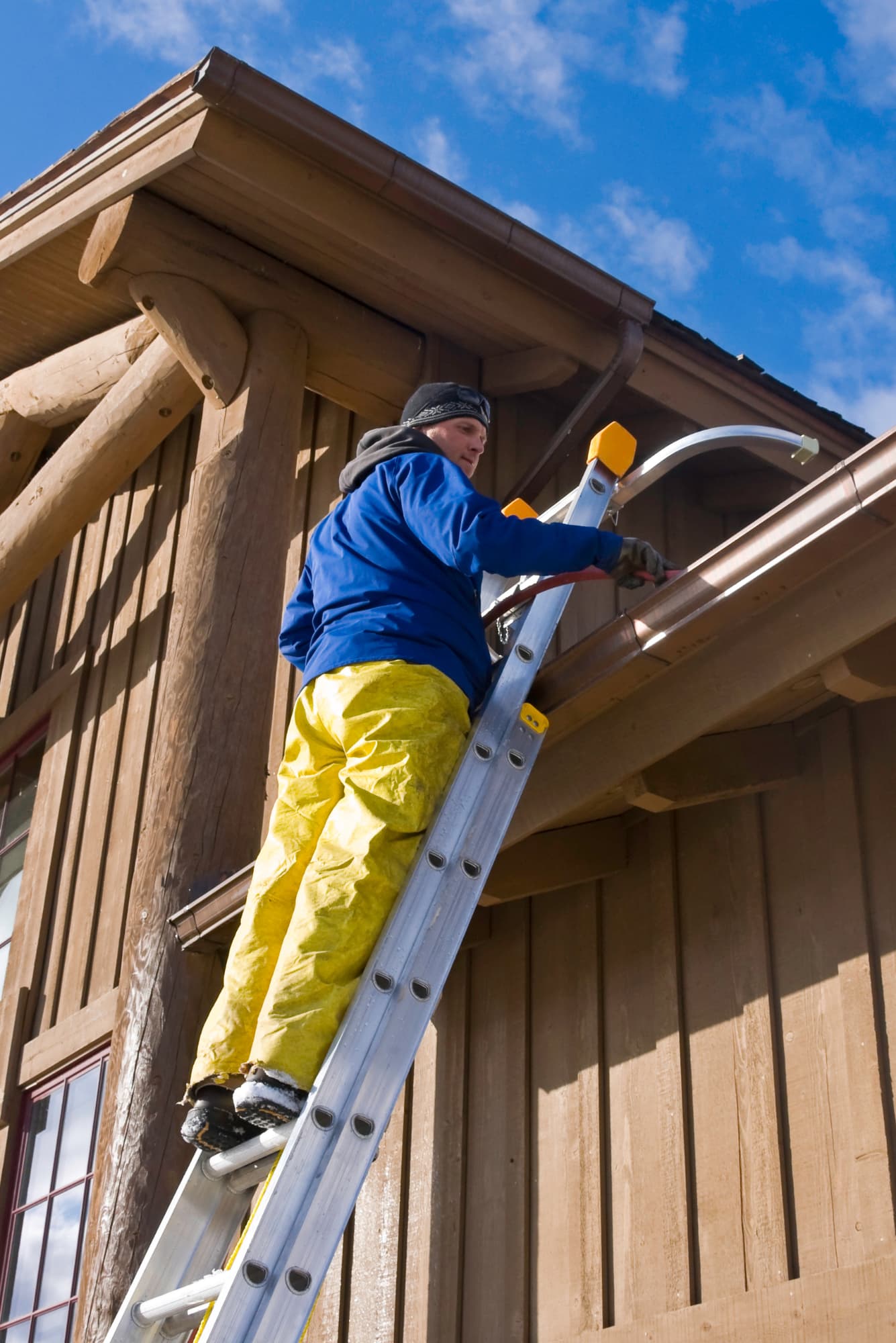 Gutter cleaning